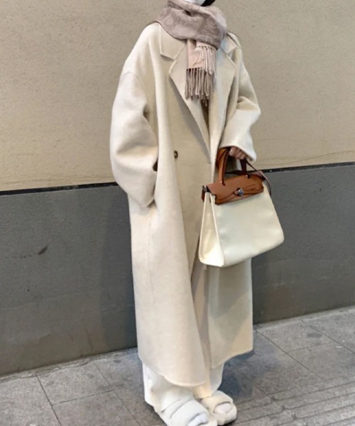 cammie コート チェスターコート ダブル チェスターロングコート