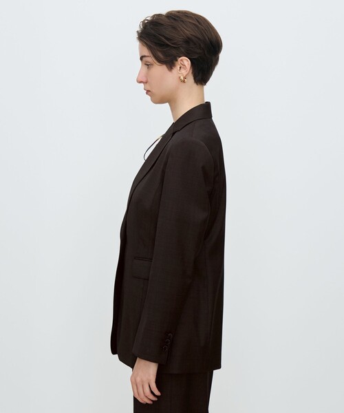 Dress Lab ブラック テーラードジャケット DRESS LAB セットアップ 「ブラウス付き/セットアップ