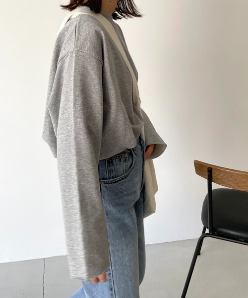 CANAL JEAN（キャナルジーン） スウェットカットソー 38 ブルー