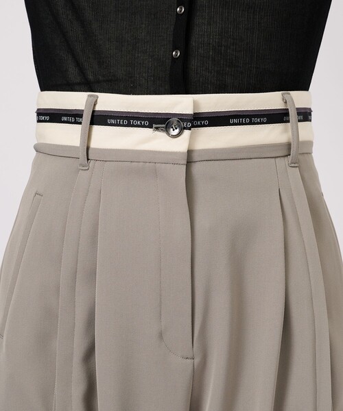 UNITED TOKYO（ユナイテッドトウキョウ） パンツ 2 グレー レディース