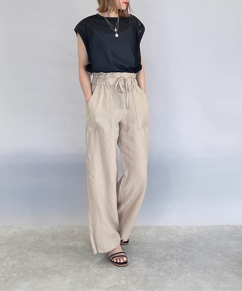 「PICCIN」 パンツ M ベージュ レディース_画像4