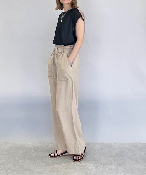 「PICCIN」 パンツ M ベージュ レディース_画像9