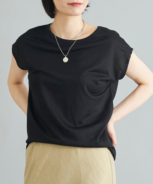 「DouDou」 ノースリーブトップス SMALL ライトベージュ レディース_画像7