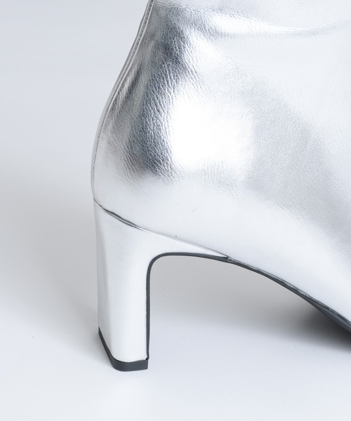 「LA BELLE ETUDE」 ショートブーツ S ゴールド レディース_画像7