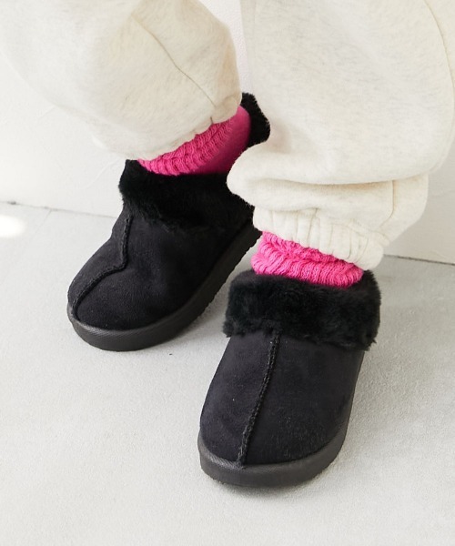 devirock（デビロック） ブーツ 防水 ふわふわ ムートン スリッポン