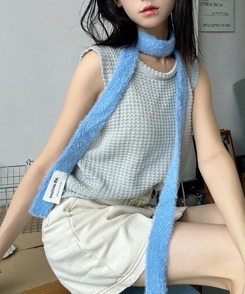 Madmans Esprit ニットスカーフ マフラー Madmans Esprit ニット