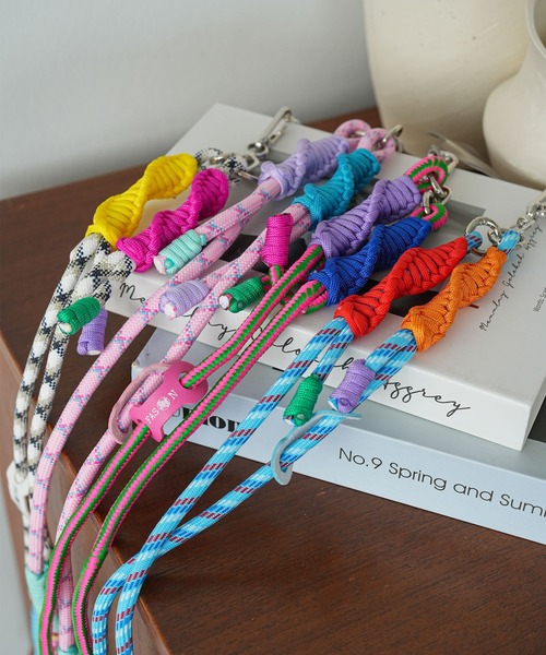 mili an deni（ミリアンデニ） ウォレットチェーン カラフルロープ