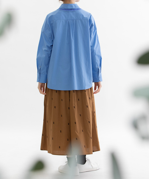 nop de nod（ノップドゥノッド） ブラウス シャツ タイプライター