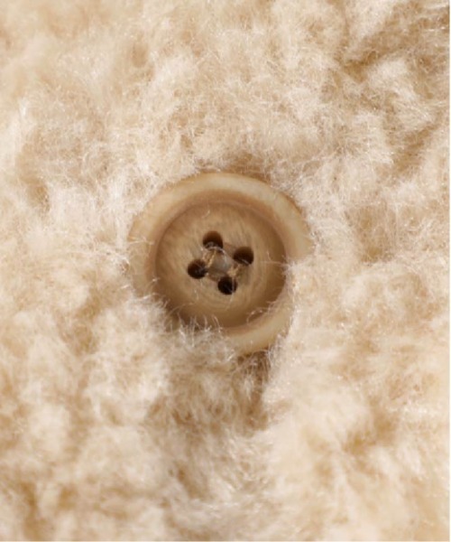 LA POMME petit（ラポミ・プチ） ムートンコート ボアコート Fluffy