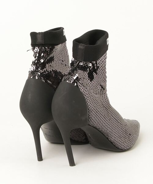 [DIESEL] короткие сапоги 37 черный женский 