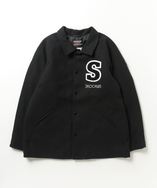 SKOOKUM（スクーカム） スタジャン M ブラック メンズ : ZOZOTOWN