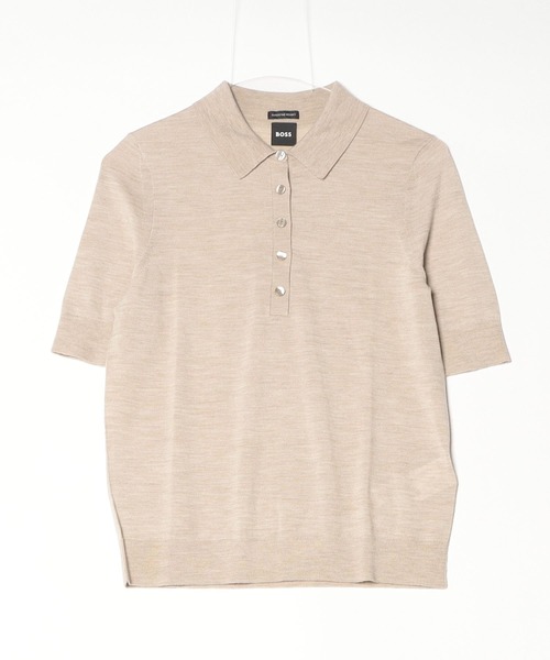BOSS（HUGO BOSS） ポロシャツ ポロ メリノウール ポロセーター 5つ