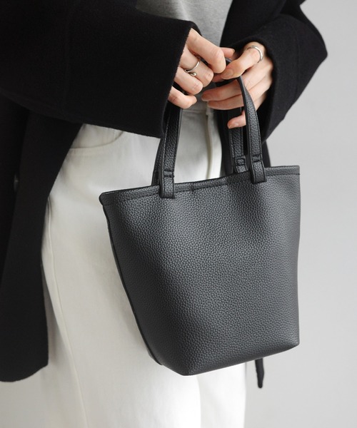 evernavy ショルダーバッグ バッグ 2wayミニトートバッグ（ポーチ付き