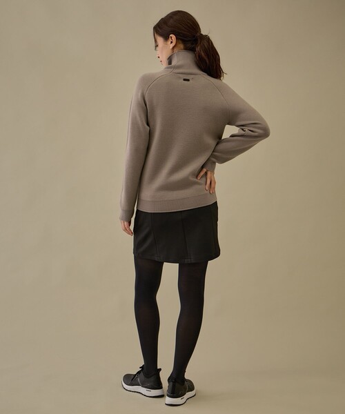 JUN&ROPE'（ジュンアンドロペ） ニット セーター 「NOIR」フラミンゴ