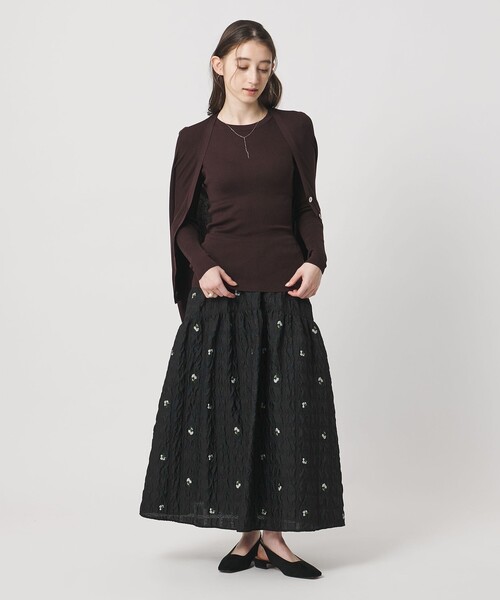 UNITED ARROWS（ユナイテッドアローズ） スカート スクエア フラワー