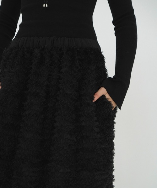 CLANE（クラネ） スカート FRILL GATHER DOME SKIRT : ZOZOTOWN Yahoo