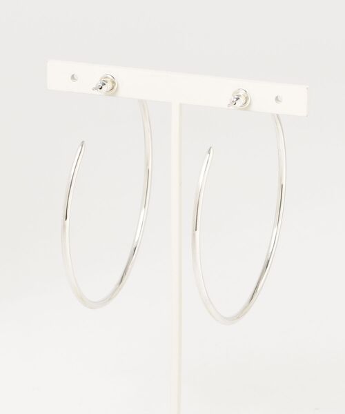 「Losau」 ピアス（両耳用） FREE シルバー レディース_画像2