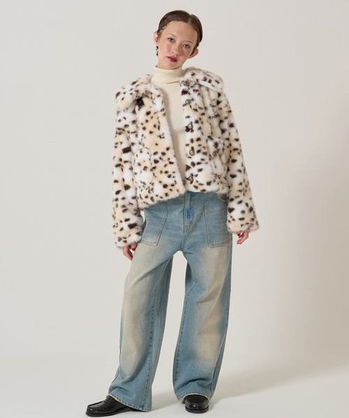 TINA：JOJUN（ティーナジョジュン） コート アウター ビッグカラー