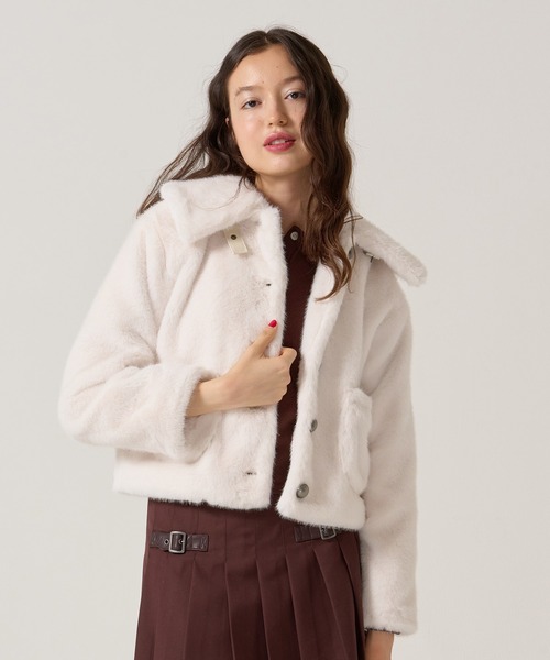 TINA：JOJUN（ティーナジョジュン） コート アウター ビッグカラー