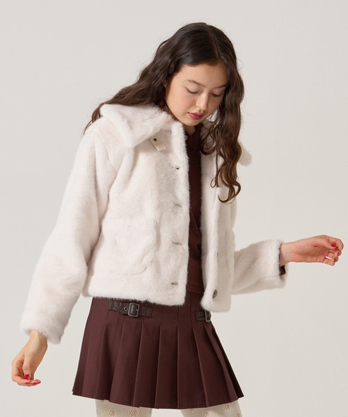 TINA：JOJUN（ティーナジョジュン） コート アウター ビッグカラー