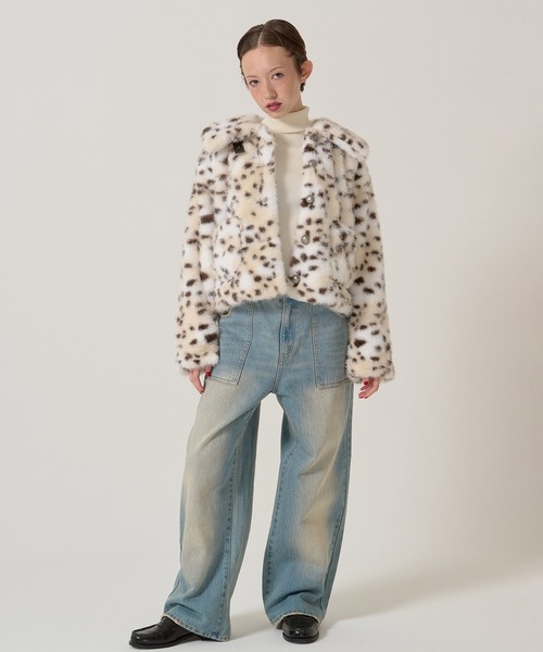 TINA：JOJUN（ティーナジョジュン） コート アウター ビッグカラー