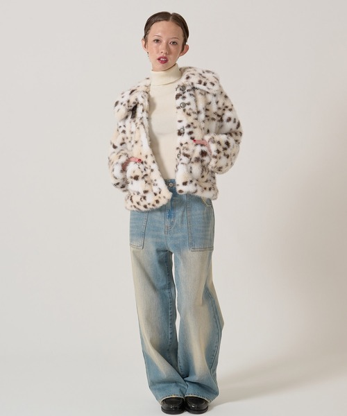 TINA：JOJUN ショート丈フェイクファーコート ショート丈フェイクファーコート | Kana | TINA：JOJUN | タカシマヤ