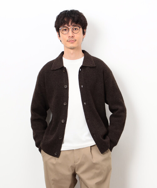 COMME CA ISM（コムサイズム） カーディガン エアリーメランジニット