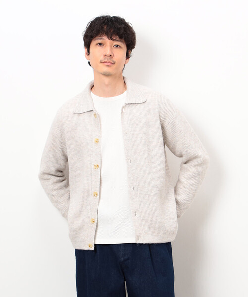 COMME CA ISM（コムサイズム） カーディガン エアリーメランジニット