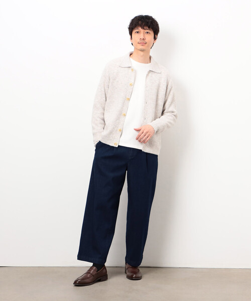 COMME CA ISM（コムサイズム） カーディガン エアリーメランジニット