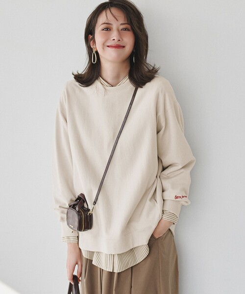 23区（ニジュウサンク） トレーナー スウェット カラー スウェット