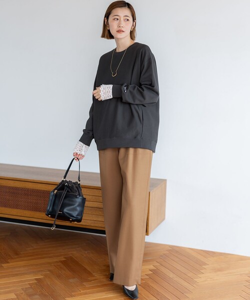 23区（ニジュウサンク） トレーナー スウェット カラー スウェット