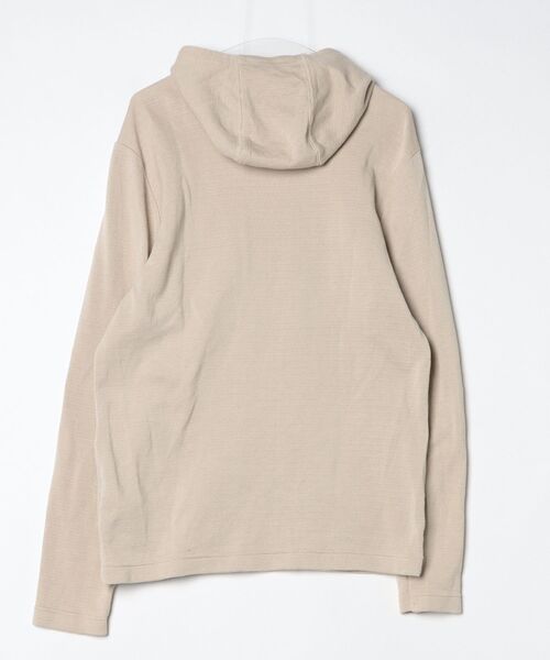 「S.N.S. HERNING」 ジップアップパーカー L ベージュ レディース_画像2