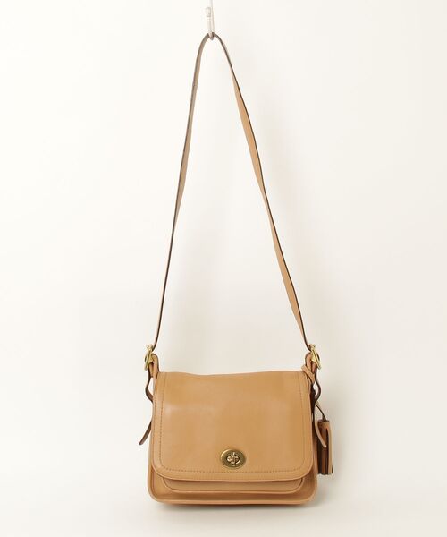 COACH（コーチ） ワンポイントショルダーバッグ - ブラウン レディース