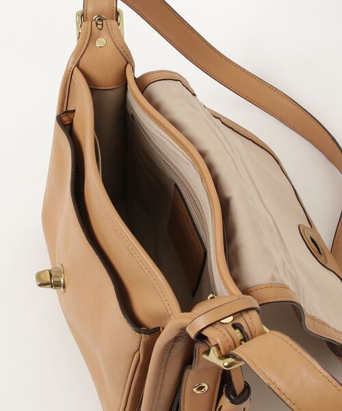COACH（コーチ） ワンポイントショルダーバッグ - ブラウン レディース
