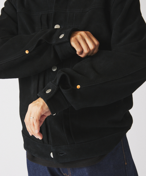 レザージャケット 1st 2nd スエードジャケット トラッカー リーバイス Levi's(R) / リーバイス(R) 別注 TYPE1スエード トラッカージャケット