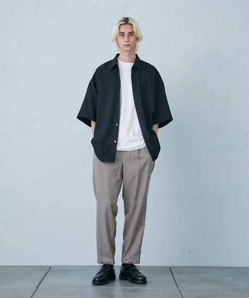 「PUBLIC TOKYO」 スラックス 2 ブラック メンズ_画像2