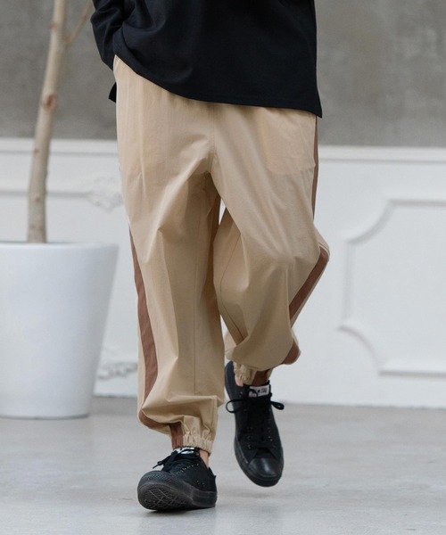 「CAMBIO」 イージーパンツ S ブラック メンズ_画像2