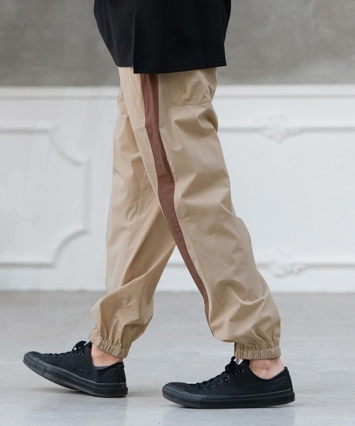 「CAMBIO」 イージーパンツ S ブラック メンズ_画像4