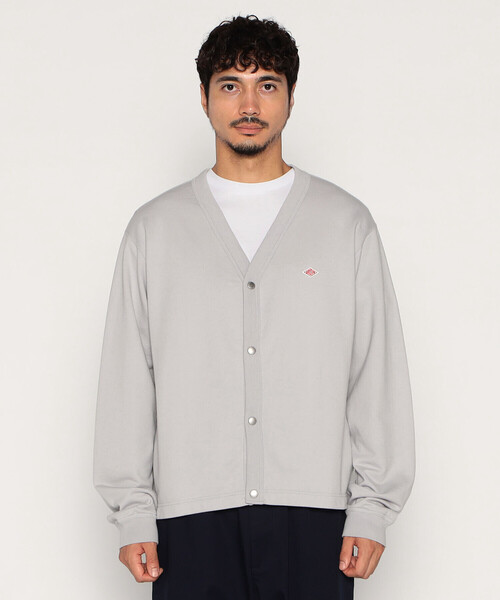 ダントン　リネン ノーカラー シャツカーディガン 42 チャコールグレー　メンズ 楽天市場】DANTON ダントン ノーカラーフリースカーディガン メンズ