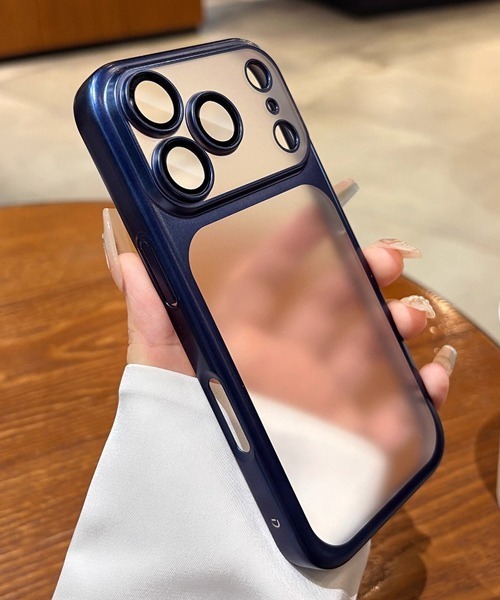 iPhoneケース16 Fun & Daily（ファンアンドデイリー） スマホケース Ground Glass