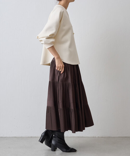 「BEARDSLEY」 スウェットカットソー FREE ホワイト レディース_画像3