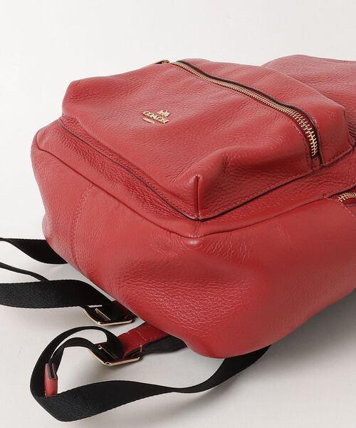 美品　COACHコーチ　リュック COACH（コーチ） ワンポイントリュック - ブラック レディース