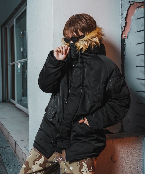 En serio TOKYO ダウンジャケット ダウン N-3Bフライトジャケット