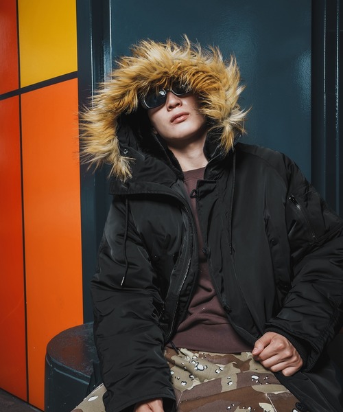 En serio TOKYO ダウンジャケット ダウン N-3Bフライトジャケット