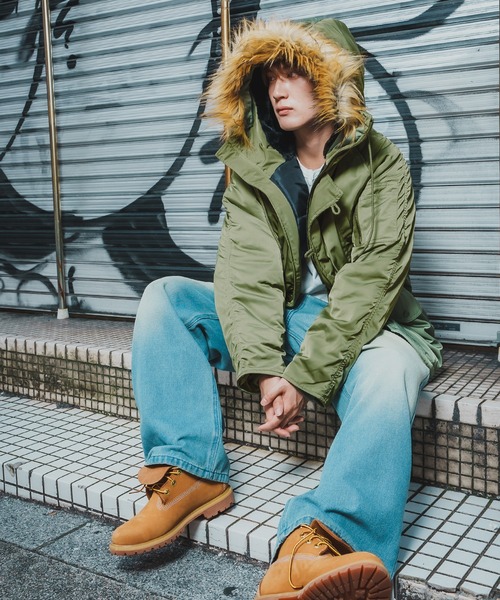 En serio TOKYO ダウンジャケット ダウン N-3Bフライトジャケット