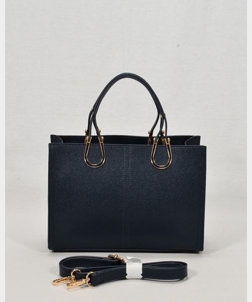 LEBELIER（ルベリエ） トートバッグ エポメタルカラー2WAY レディース