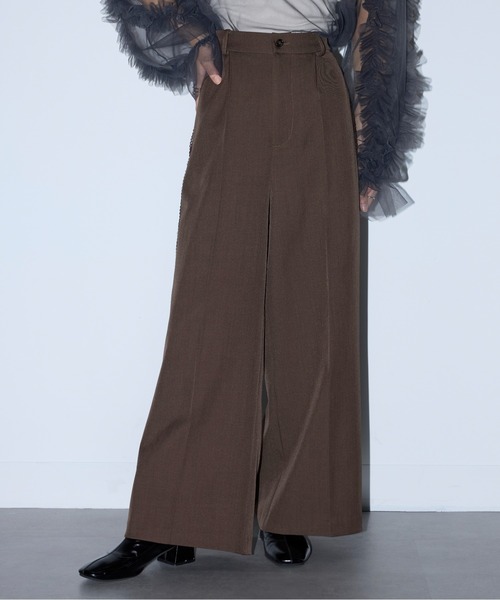 「MAISON BREEZE reveur」 スラックス M ブラック レディース_画像2