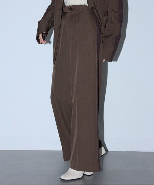 「MAISON BREEZE reveur」 スラックス M ブラック レディース_画像3