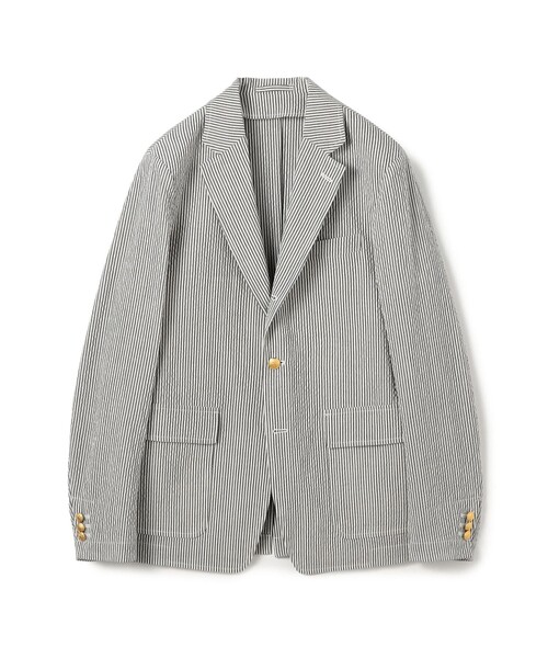 TOMORROWLAND（トゥモローランド） テーラードジャケット 50 ブルー系