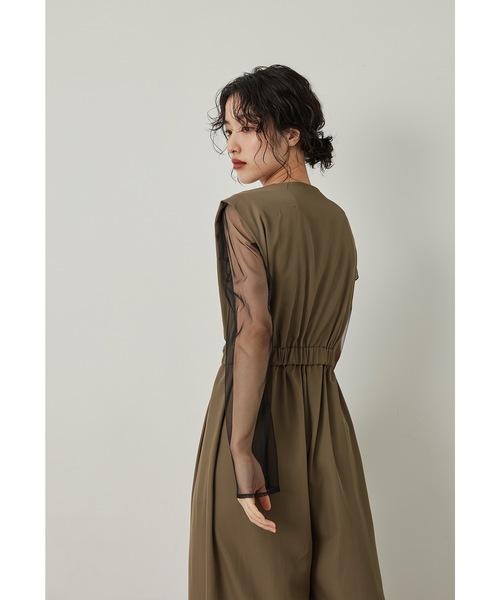 niana（ニアナ） パンツドレス M ブラック レディース : ZOZOTOWN